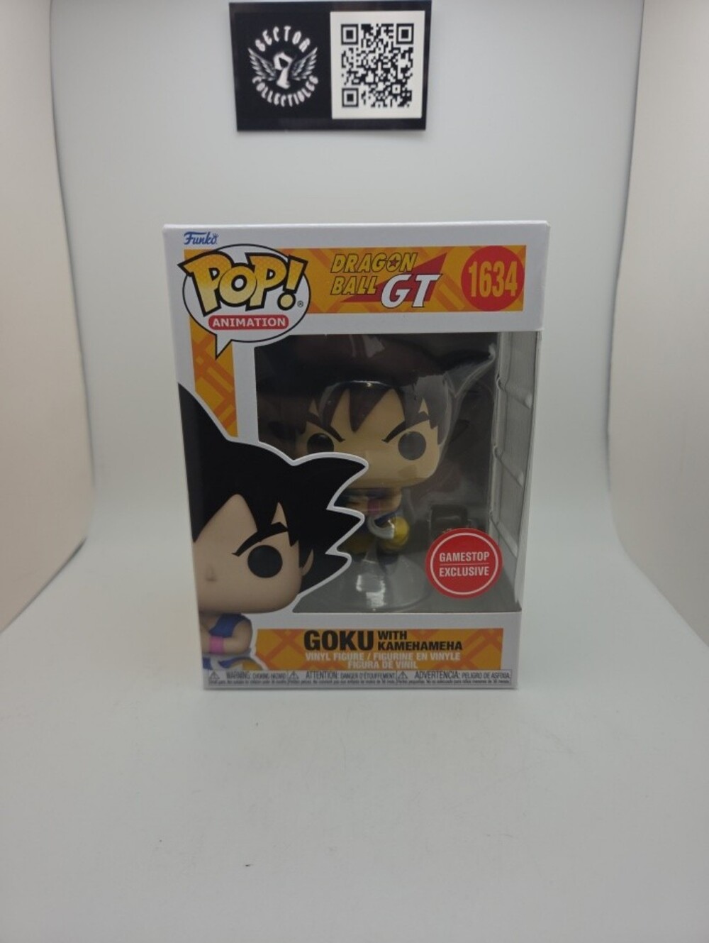 Funko Pop! Dragon Ball GT Kid Goku with Kamehameha 1634 GameStop Exclusive
